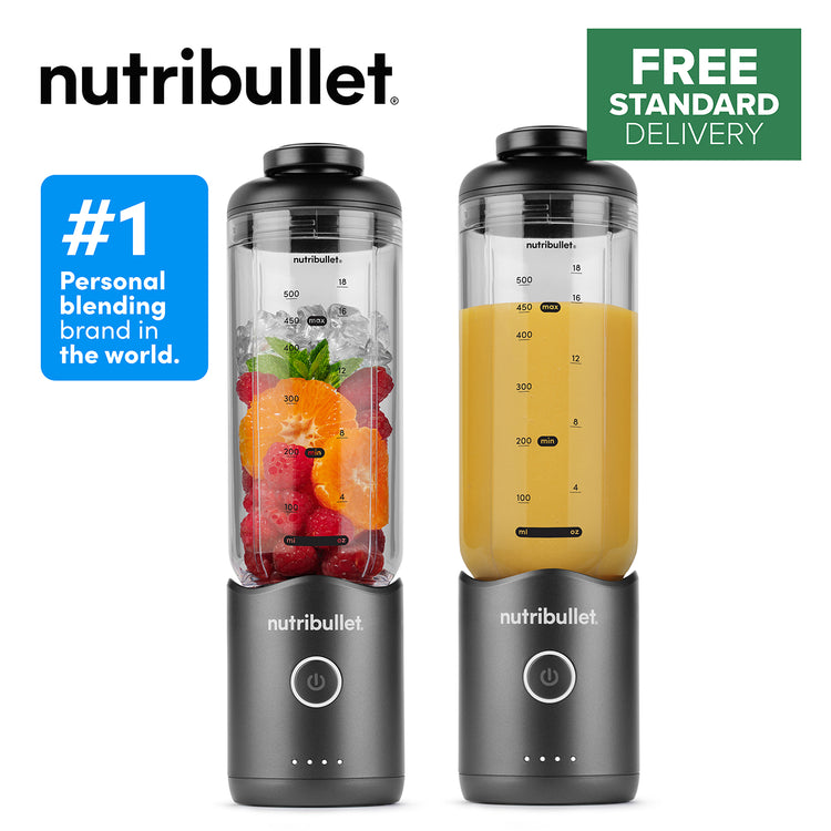 nutribullet Flex -Yours and Theirs Portable Blenders - Graphite & Graphite