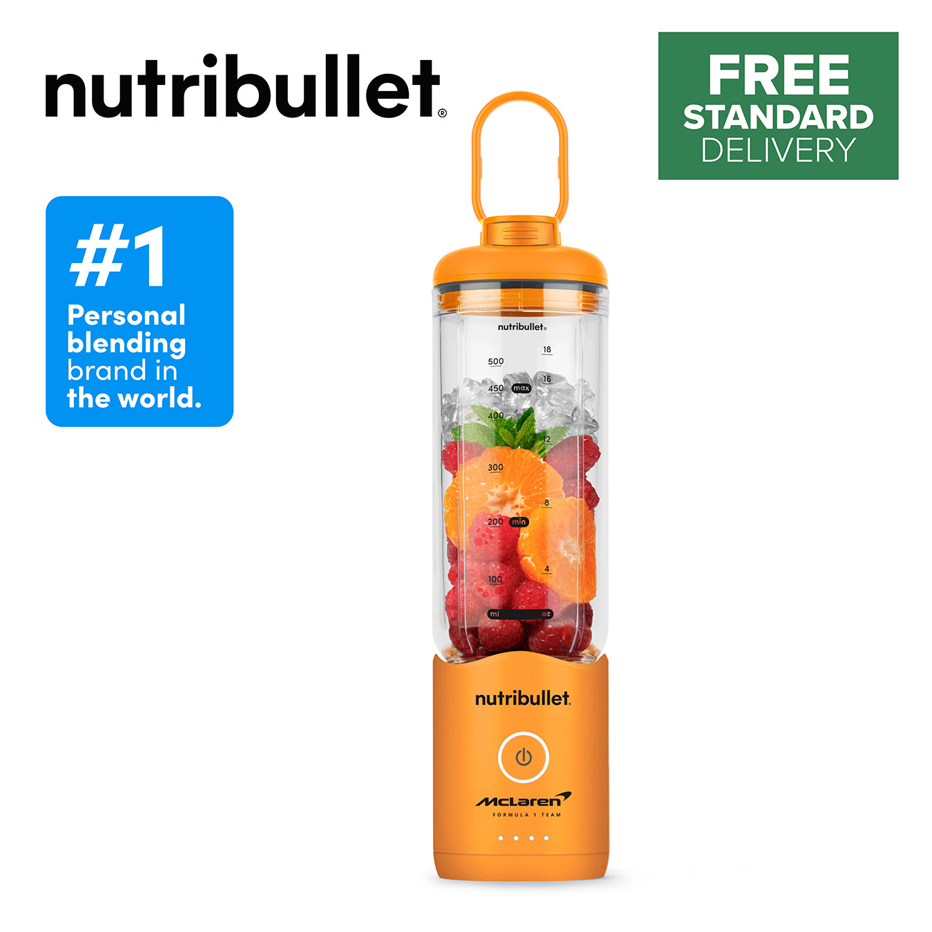 nutribullet x McLaren F1 Team Flex Blender - Papaya
