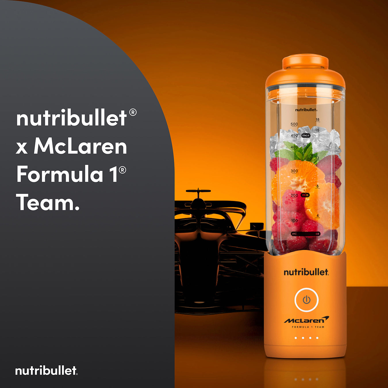 nutribullet x McLaren F1 Team Flex Blender - Papaya