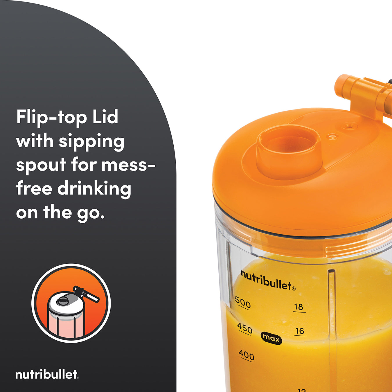 nutribullet x McLaren F1 Team Flex Blender - Papaya