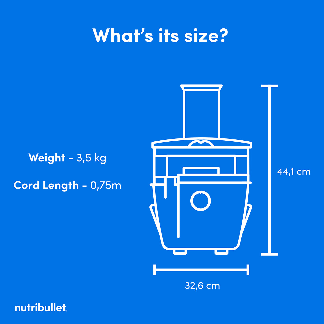 nutribullet Juicer Pro 1000W