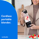 nutribullet Portable - Yours and Theirs Portable Blenders -Black & Light Blue