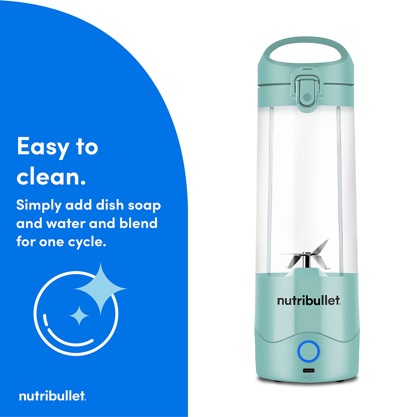 Portable Blender - Light Blue