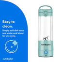 nutribullet Portable - Yours and Theirs Portable Blenders -Black & Light Blue