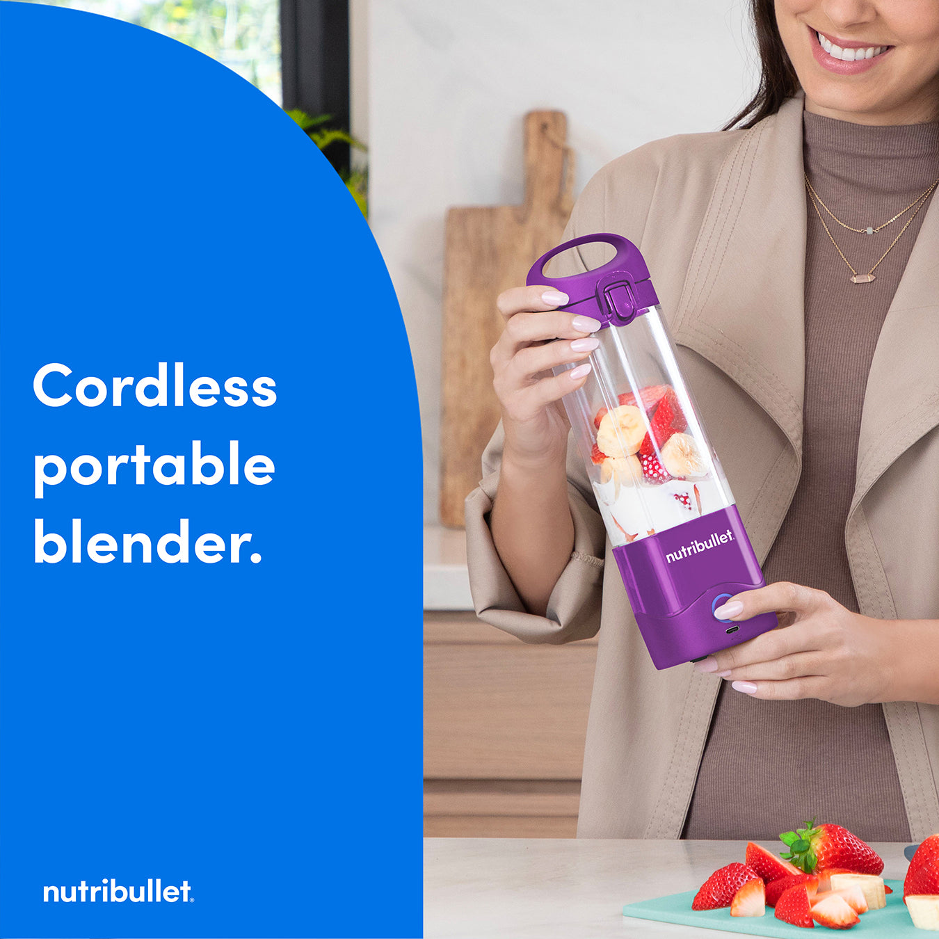 Portable Blender - Purple