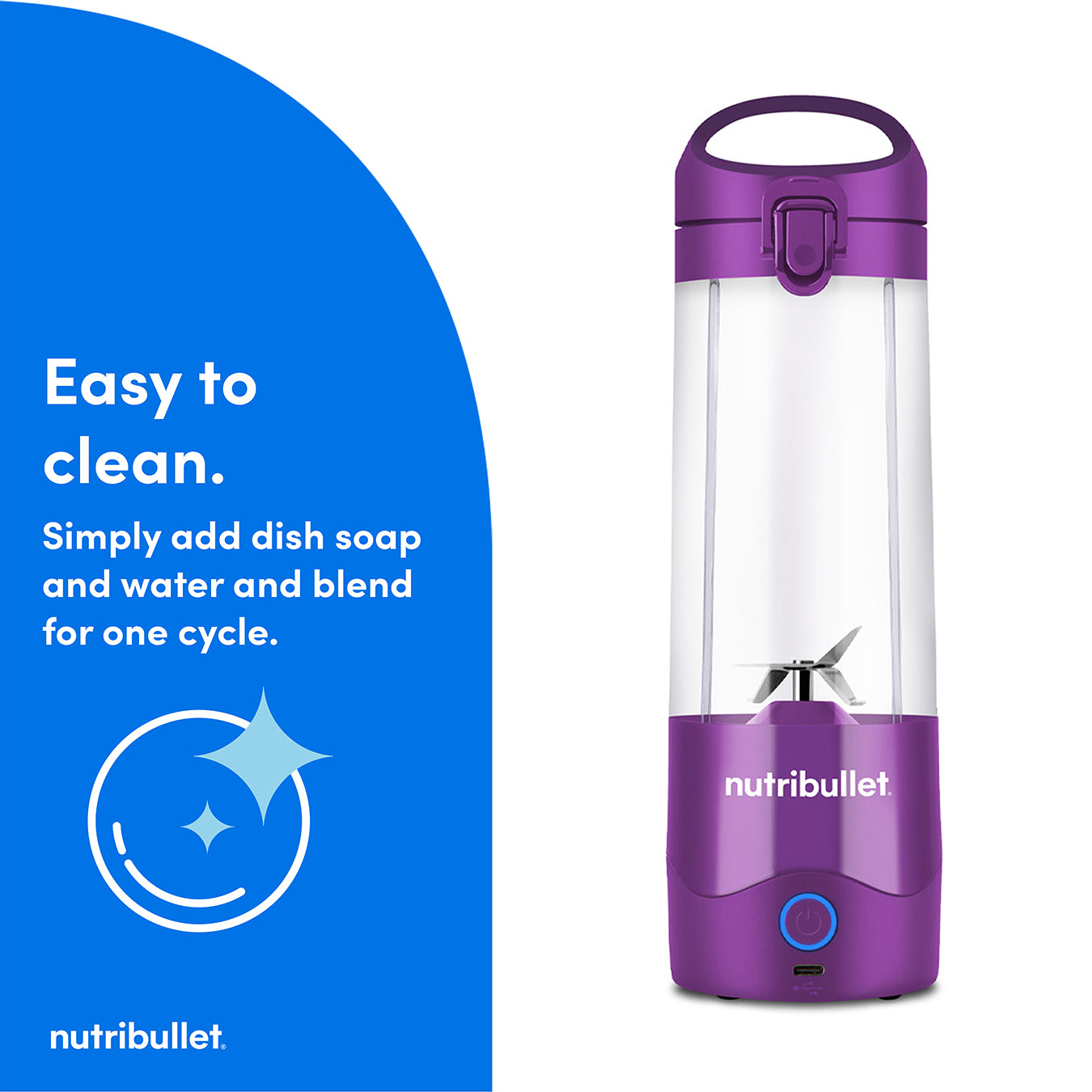 Portable Blender - Purple