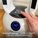Drew&Cole SmartAir Dual Breeze Bladeless Fan & Heater Multi-Room