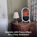 SmartAir Glow Heat Portable Electric Fan Heater (Outlet)