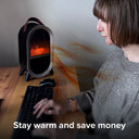 SmartAir Glow Heat Portable Electric Fan Heater (Outlet)
