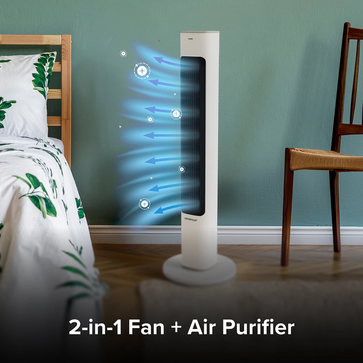 SmartAir Tower Fan 2-in-1 Fan and Air Purifier