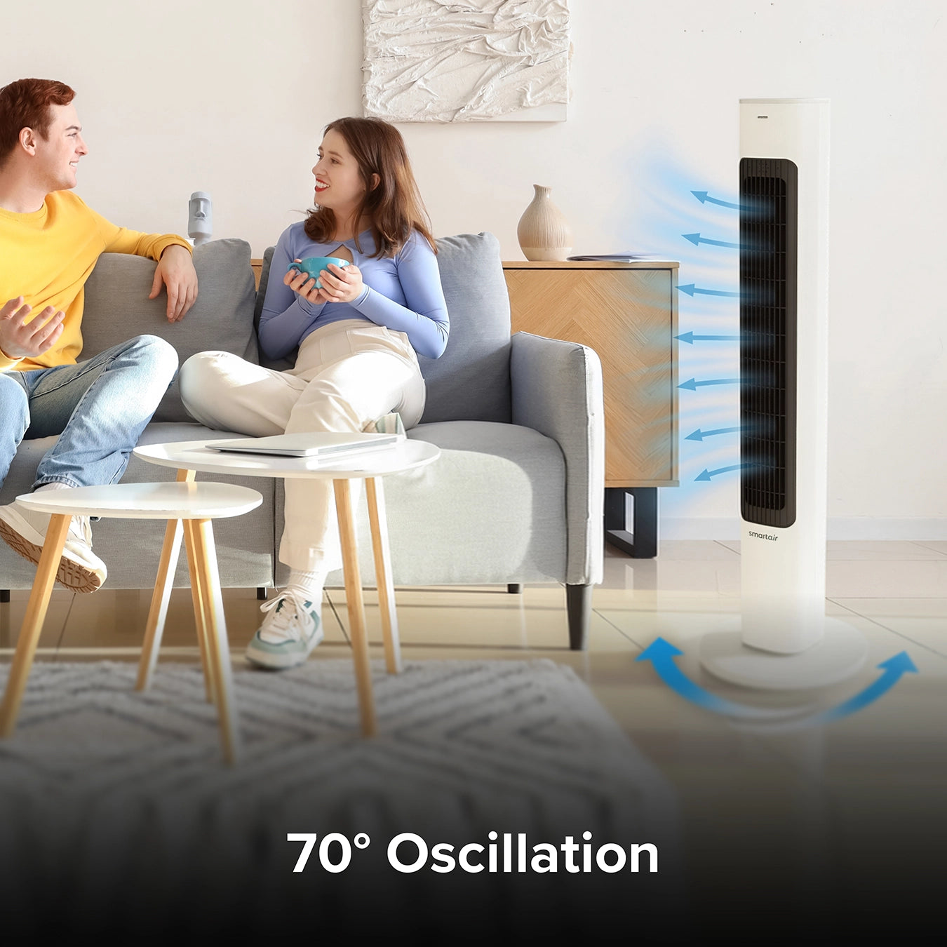 SmartAir Tower Fan 2-in-1 Fan and Air Purifier