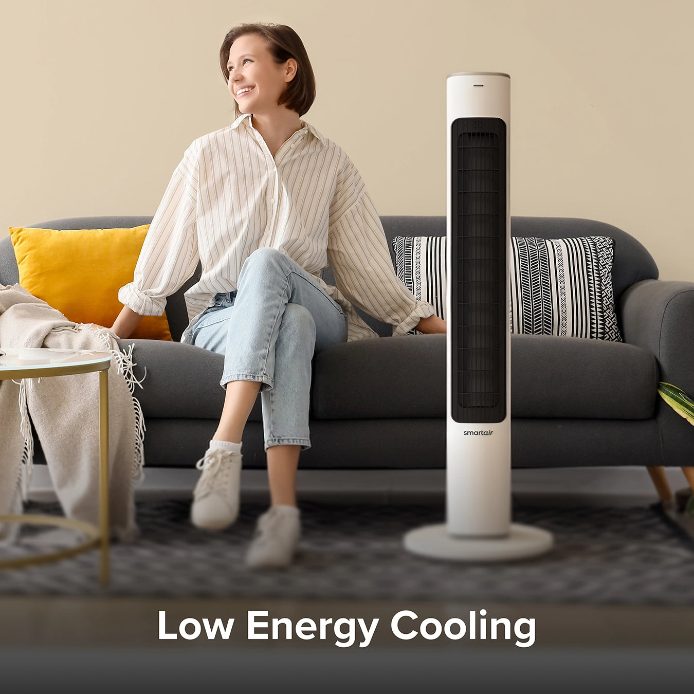 SmartAir Tower Fan 2-in-1 Fan and Air Purifier