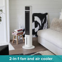 Speedi Chill Tower Evaporative Cooling Fan with 3.5L Water Tank