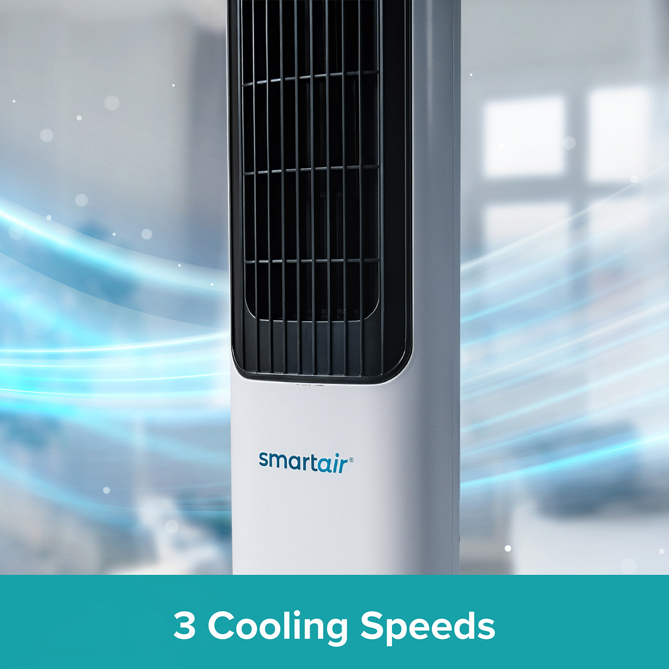 SmartAir Tower Fan 2-in-1 Fan and Air Purifier Multi-Room