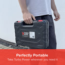 Turbo Hawk Cordless Garden Air Blower with Additional Battery