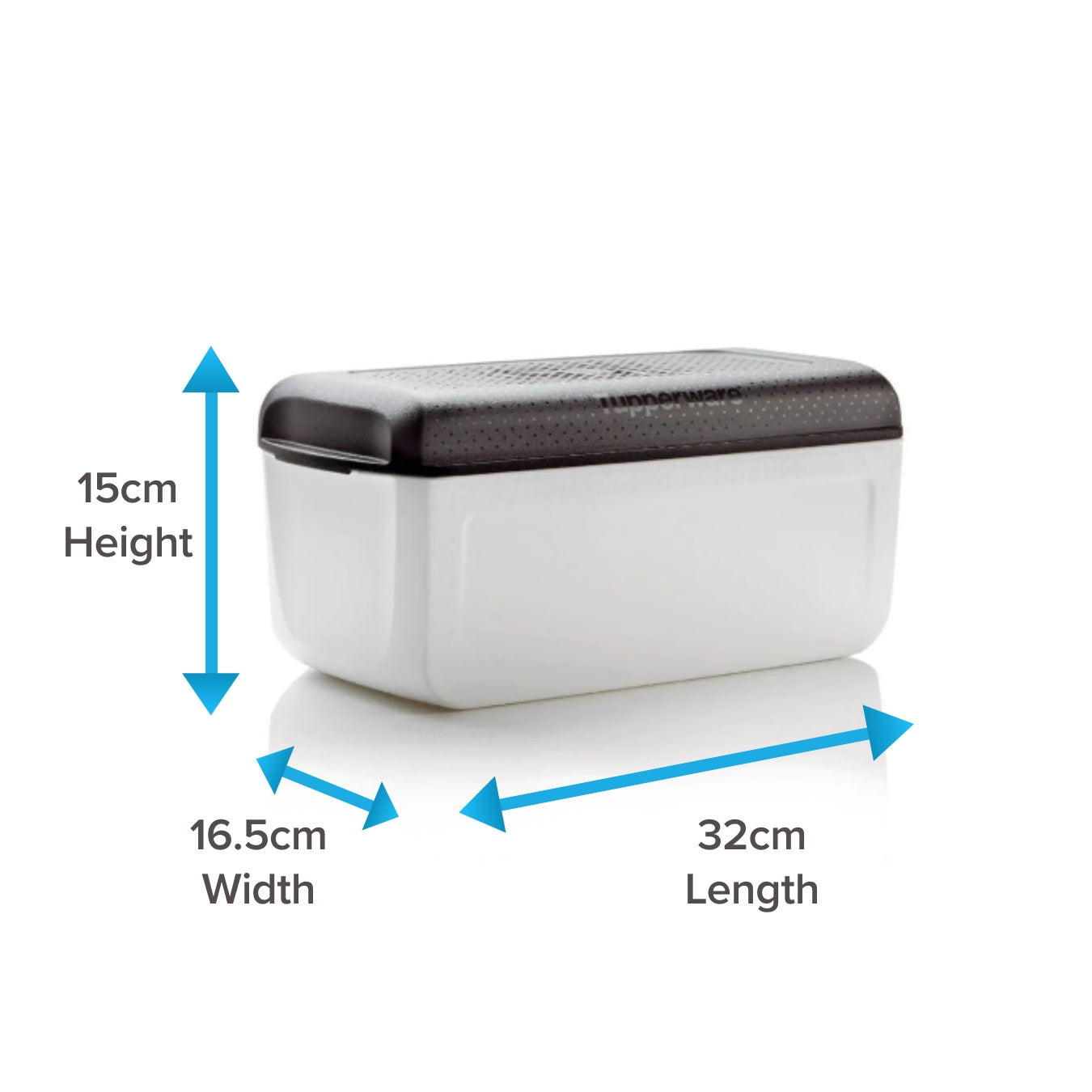 Clever Bake 14-in-1 Bread Maker with Tupperware BreadSmart Junior Bread Bin