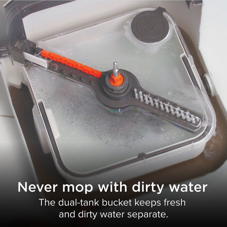 The Whistle Mop Self-Cleaning Mop System