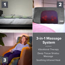eZwell 3-in-1 Massage Remedy System Mattress by YAWN - Standard Size (Outlet)