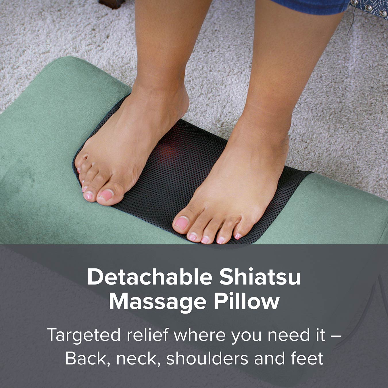 eZwell 3-in-1 Massage System Mattress