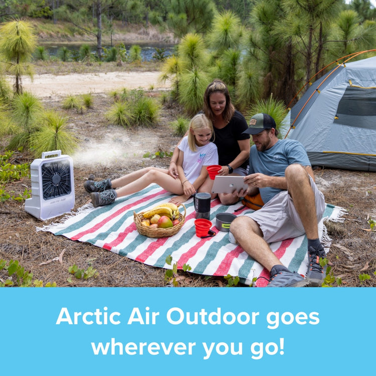 Arctic Air – Powerful Indoor & Outdoor Portable Rechargeable Fan with Misting