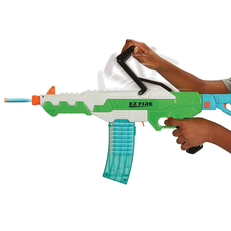 Air Warriors EZ Fire Blaster - Clip Dart Blaster Rifle