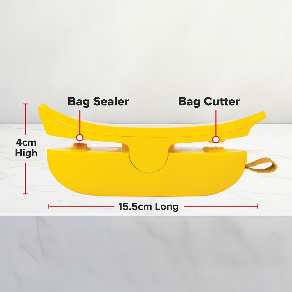 Banana Seal Deluxe – Rechargeable 2-in-1 Bag Sealer & Cutter