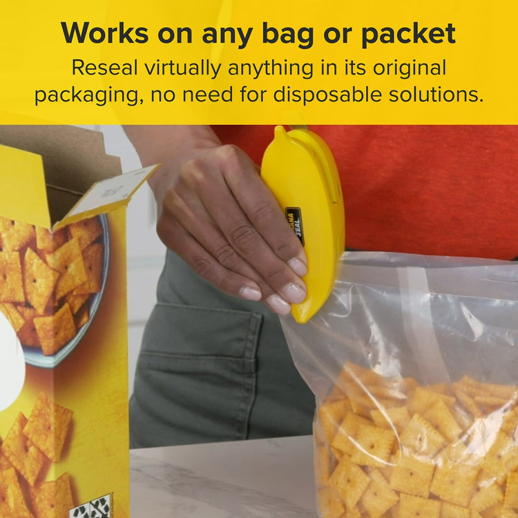 Banana Seal Deluxe – Rechargeable 2-in-1 Bag Sealer & Cutter