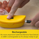 Banana Seal Deluxe – Rechargeable 2-in-1 Bag Sealer & Cutter (2 Pack)