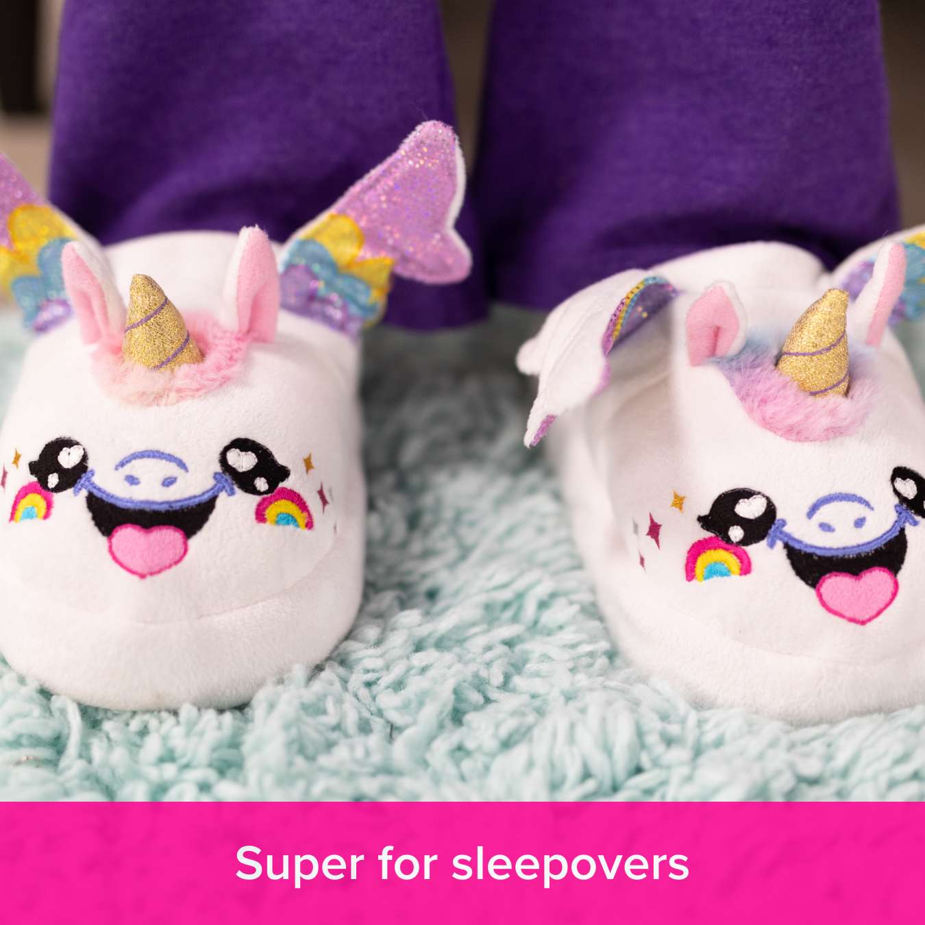 Stompeez Unicorn Slippers
