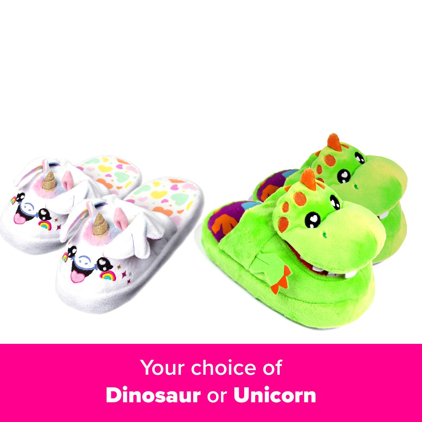 Stompeez Unicorn Slippers