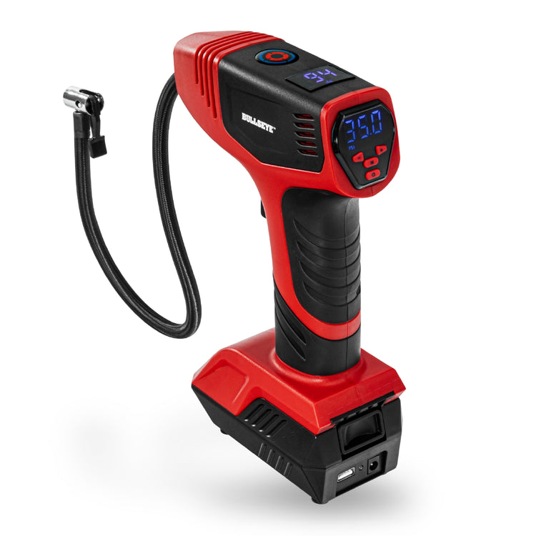 Bullseye Pro – Cordless Tyre Inflator & Air Compressor