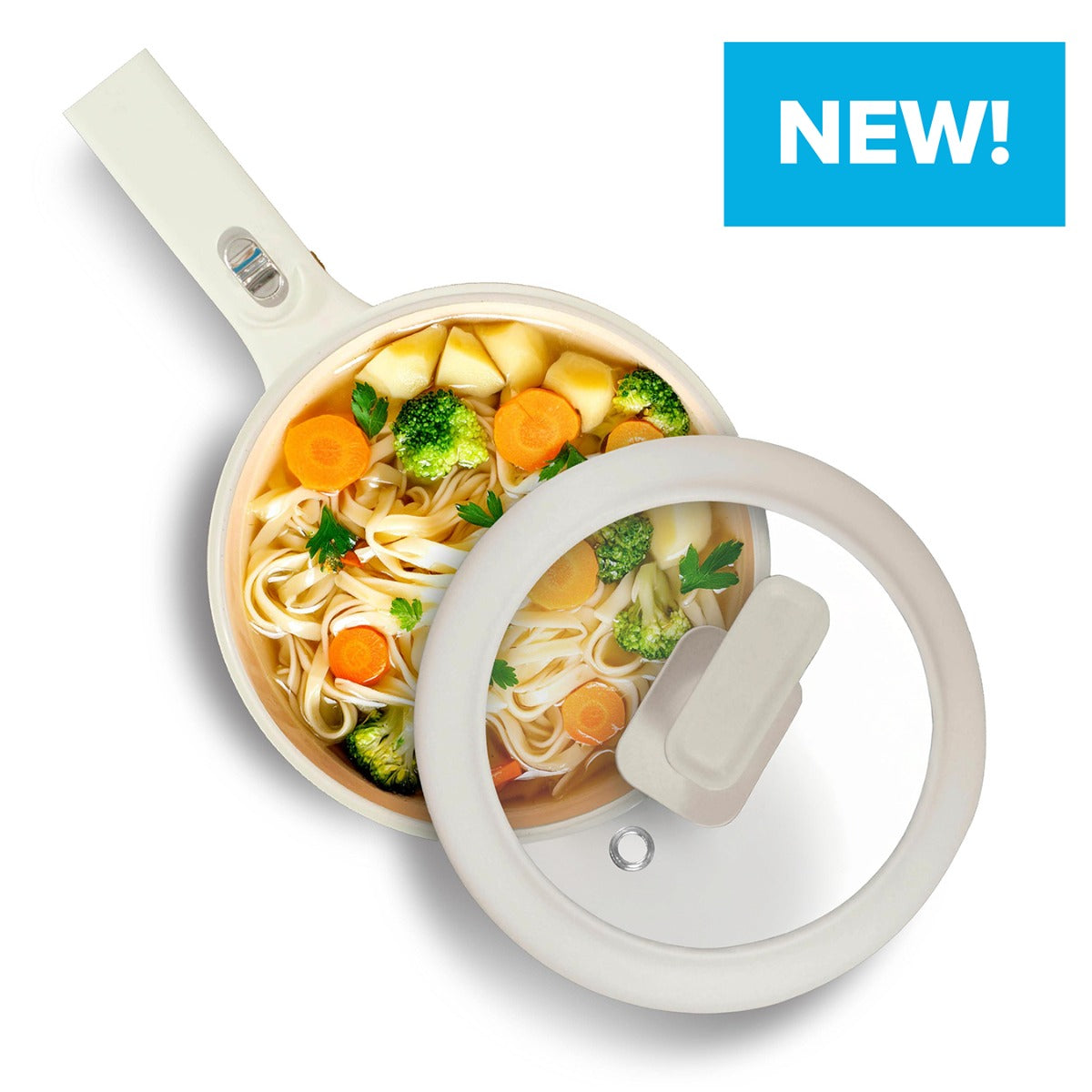 Ceramax Hot Pot – 1.5L Portable Electric Cooker