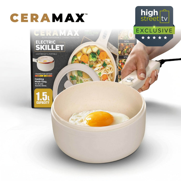 Ceramax Hot Pot – 1.5L Portable Electric Cooker