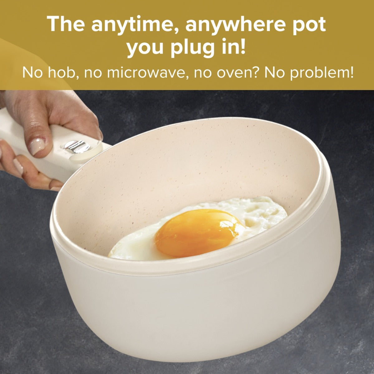 Ceramax Hot Pot – 1.5L Portable Electric Cooker