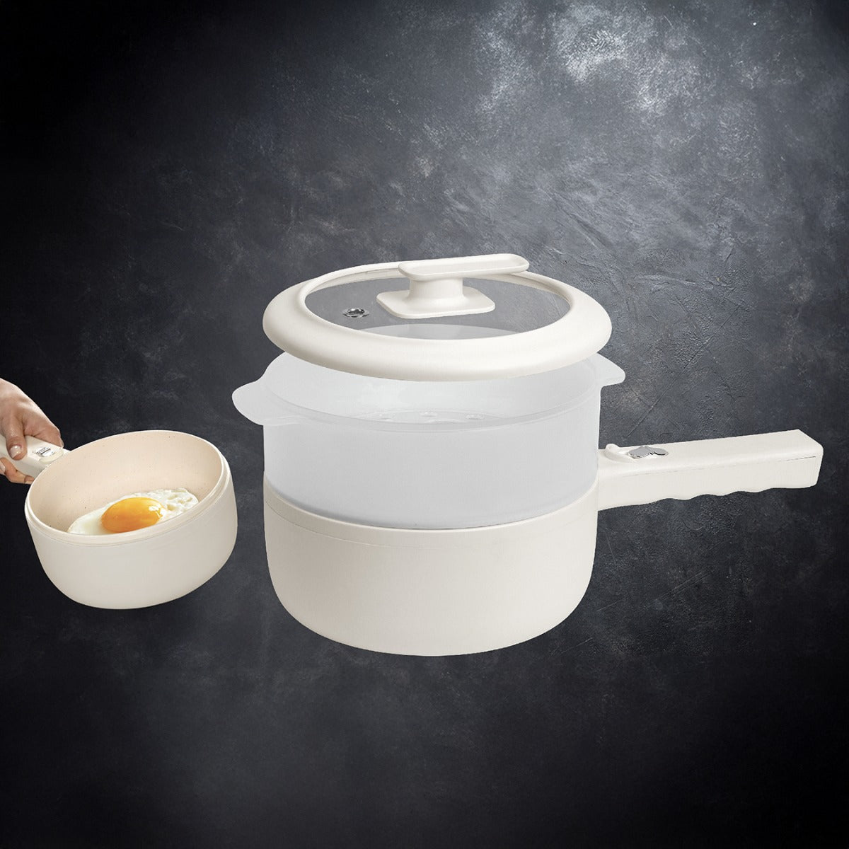 Ceramax Hot Pot – 1.5L Portable Electric Cooker
