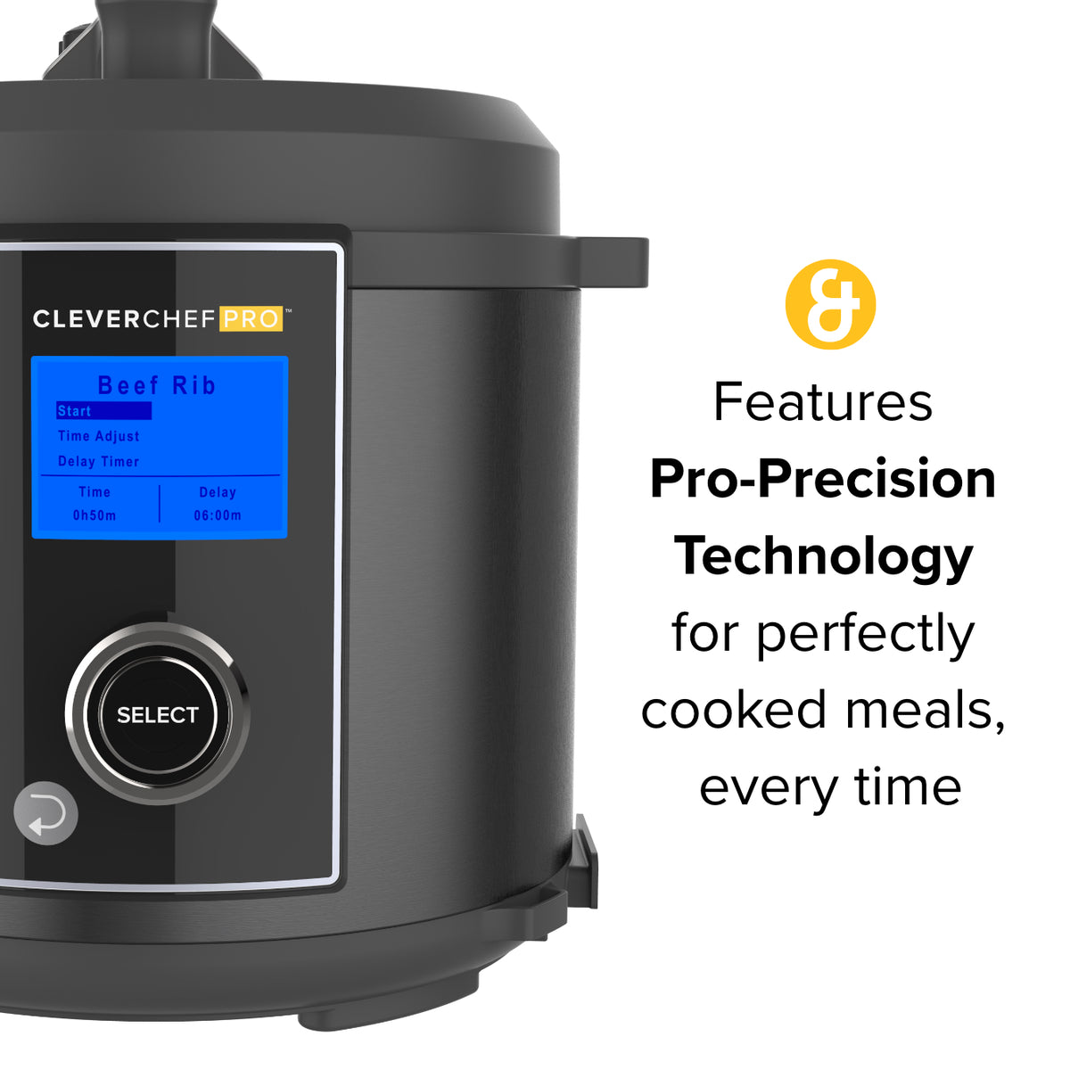 CleverChef Pro 5.7L | Digital Pressure Cooker & Multicooker by Drew ...