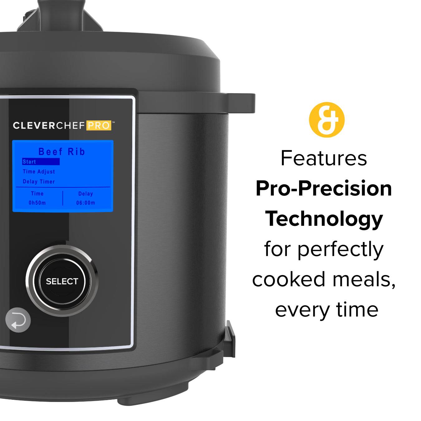 CleverChef Pro 5.7L – Digital Pressure & Multi-Function Cooker