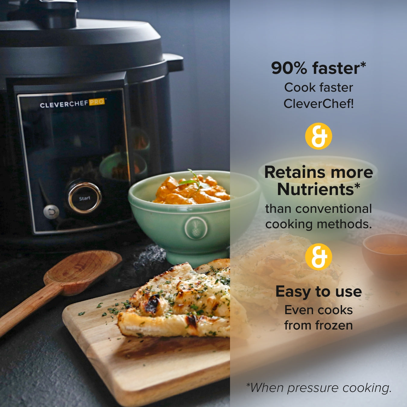 CleverChef Pro 5.7L – Digital Pressure & Multi-Function Cooker