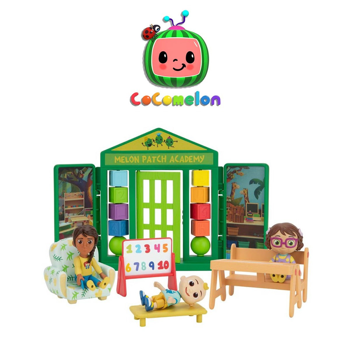 Cocomelon School Time Deluxe Playset