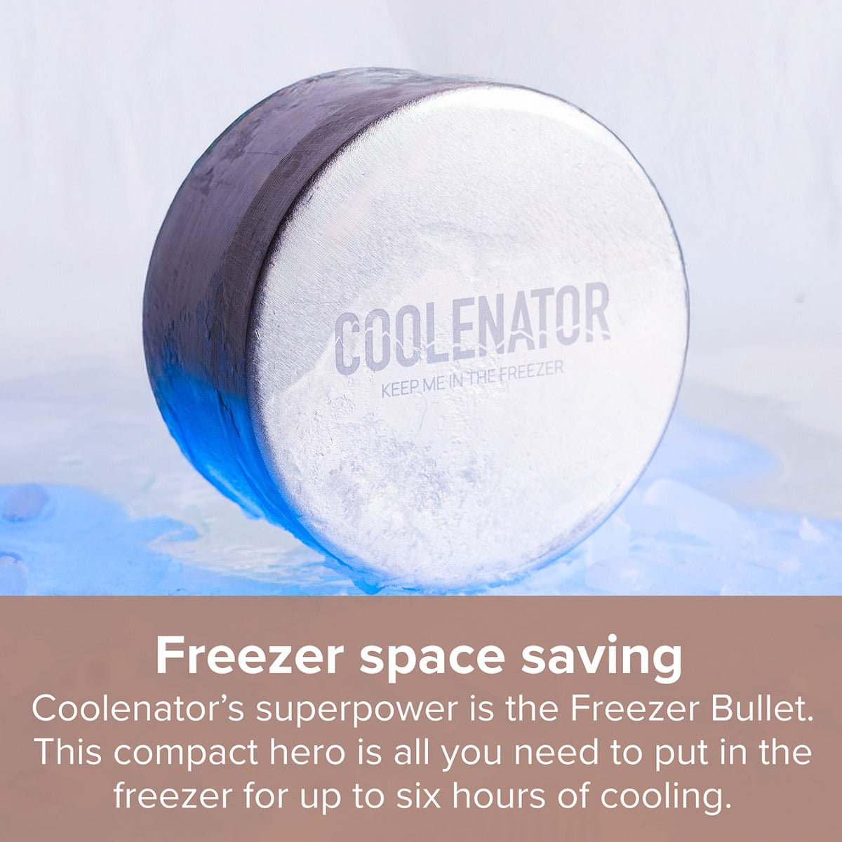 Coolenator - The Active Cooling Wine Cooler - Black
