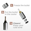 Coolenator - The Active Cooling Wine Cooler - Black