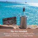Coolenator - The Active Cooling Wine Cooler - Black