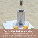 Coolenator - The Active Cooling Wine Cooler - Black