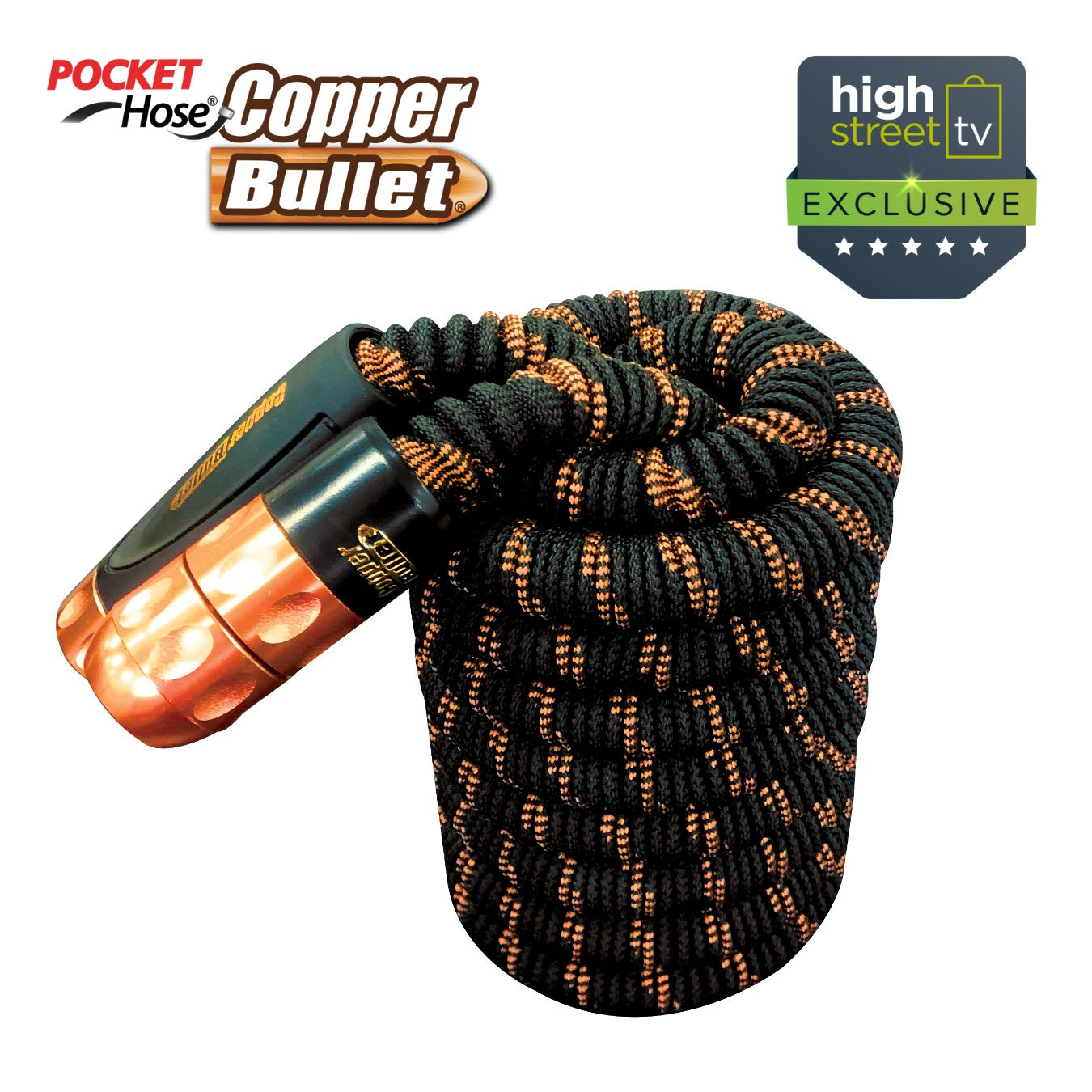 Pocket Hose Copper Bullet Expanding Hosepipe