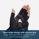 Copper Fit Comfort Compression Gloves - 2 Pack