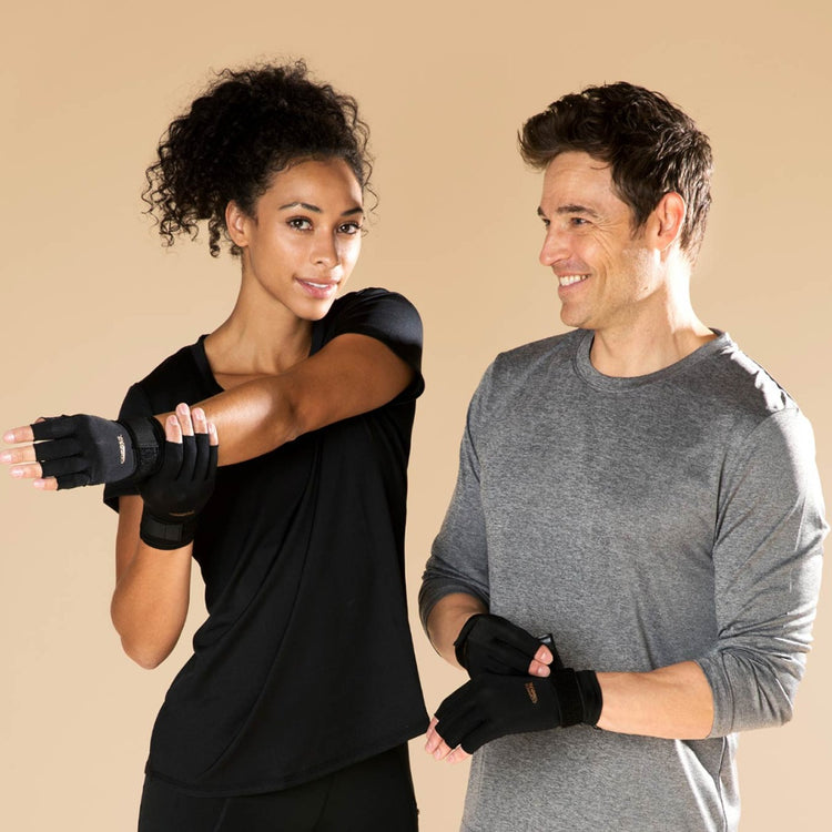 Copper Fit Comfort Compression Gloves - 2 Pack