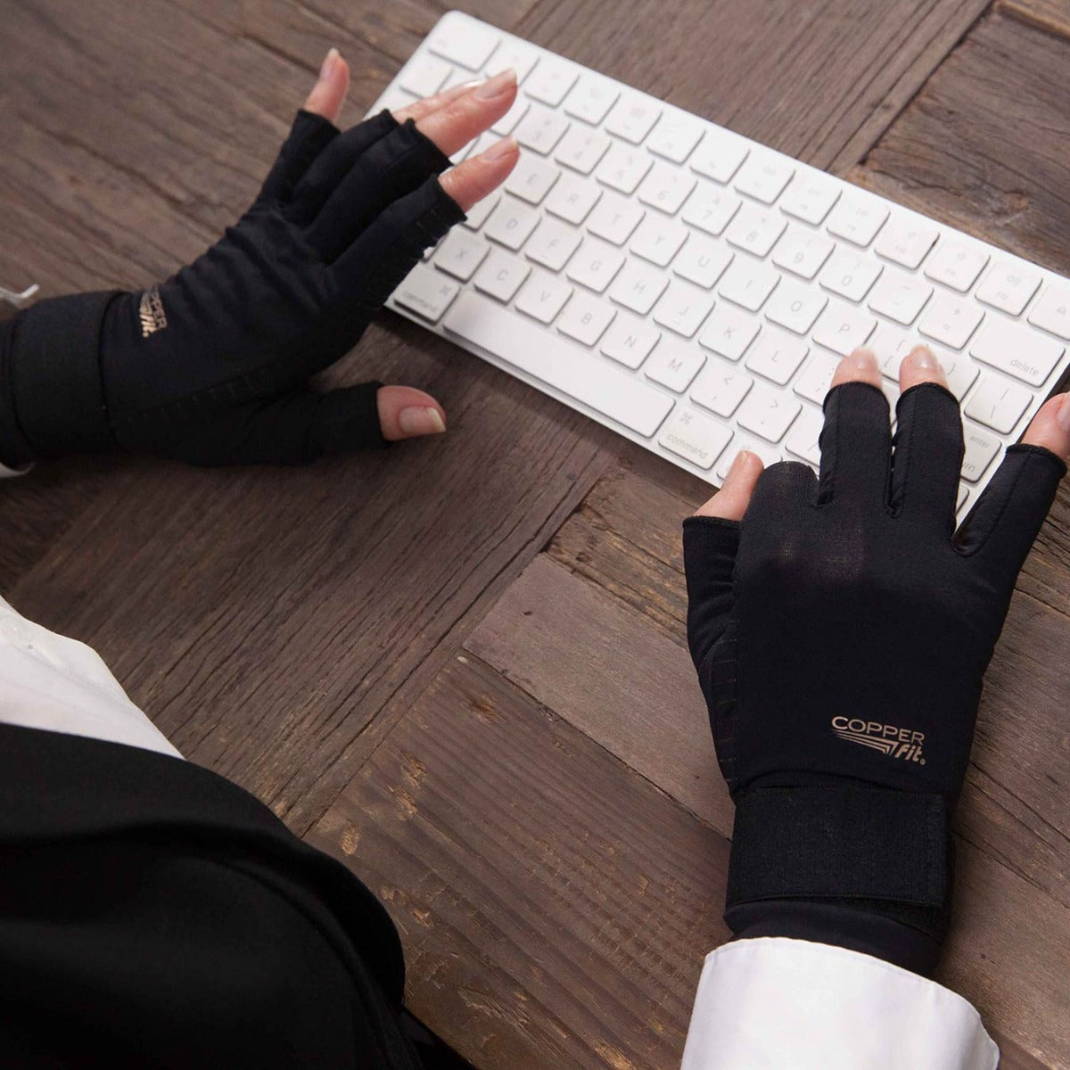 Copper Fit Comfort Compression Gloves - 2 Pack