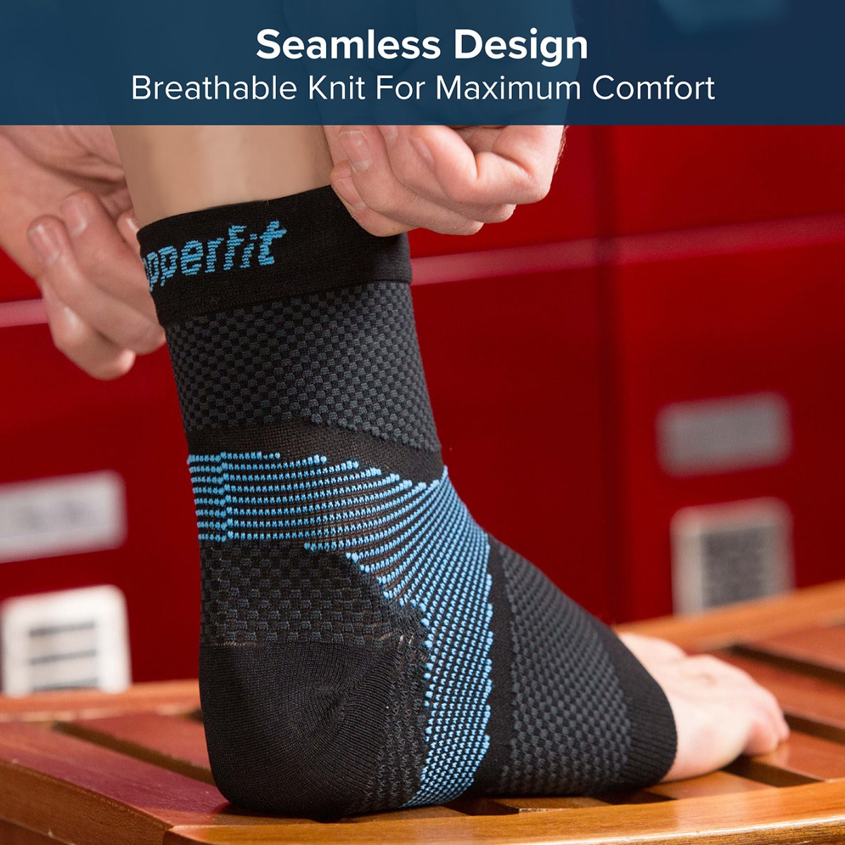 ICE Plantar Fascia Ankle Compression Sleeve