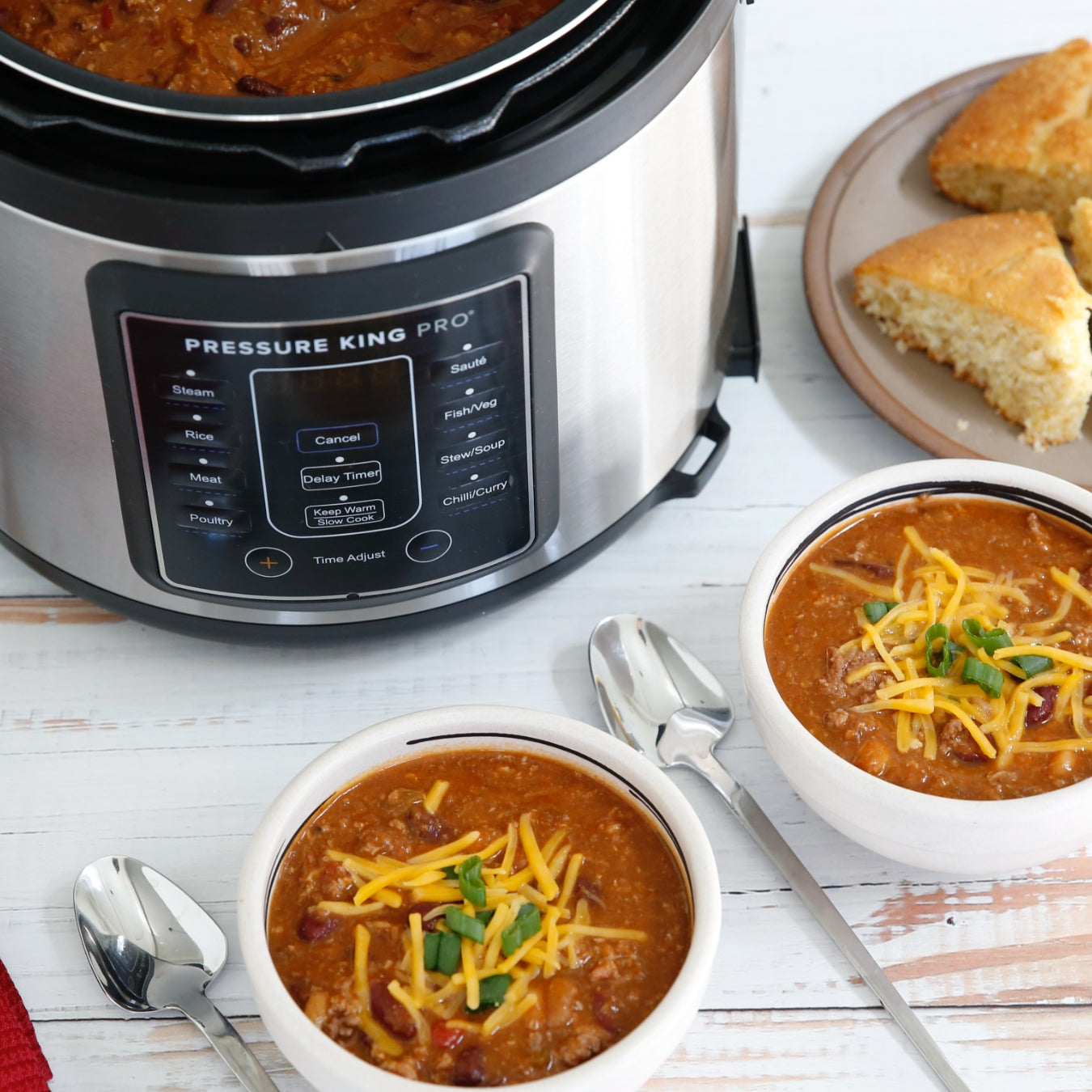 Pressure King Pro (4.8L) – 14-in-1 Digital Pressure Cooker by Drew&Cole