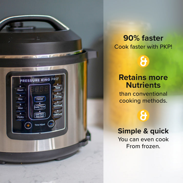 Pressure King Pro (4.8L) – 14-in-1 Digital Pressure Cooker by Drew&Cole